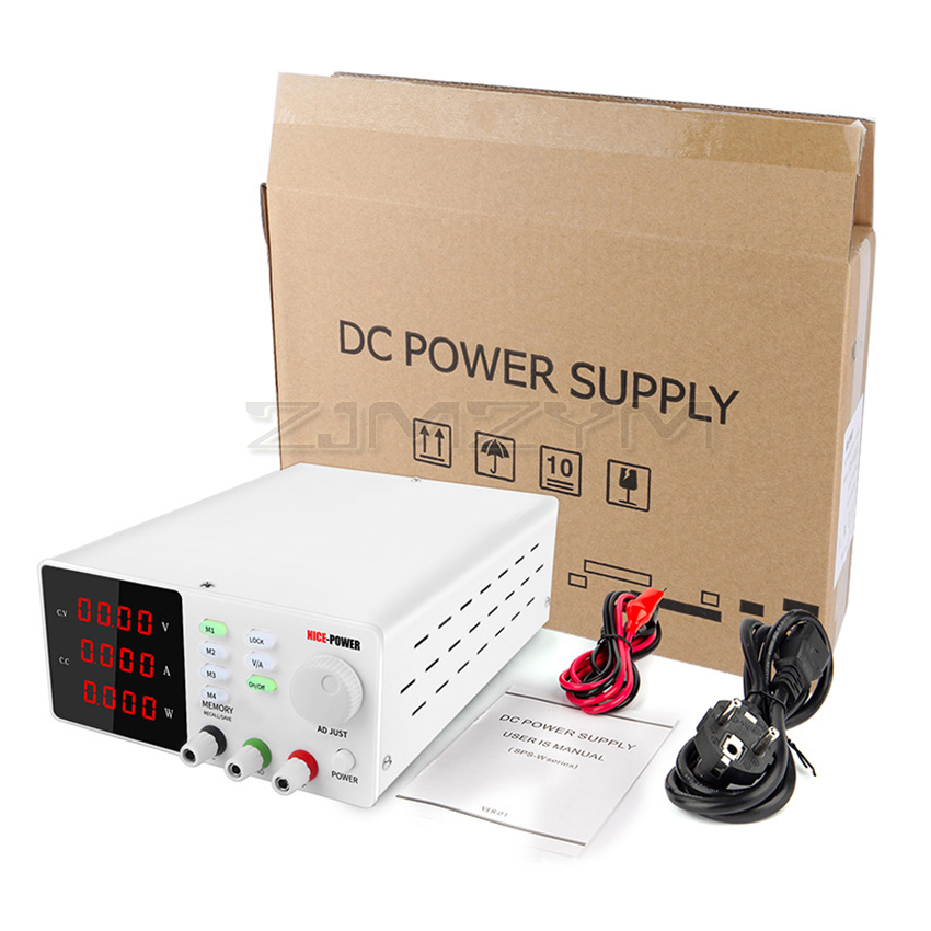 High Precision Adjustable Lab Power Supply 120V 3A - Alimentation régulée programmable de laboratoire 2025