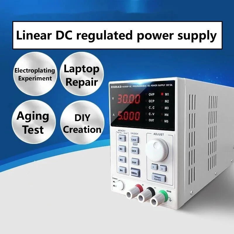 Alimentation électrique linéai - Programmable Dc Power Supply 60V 10A avis et prix