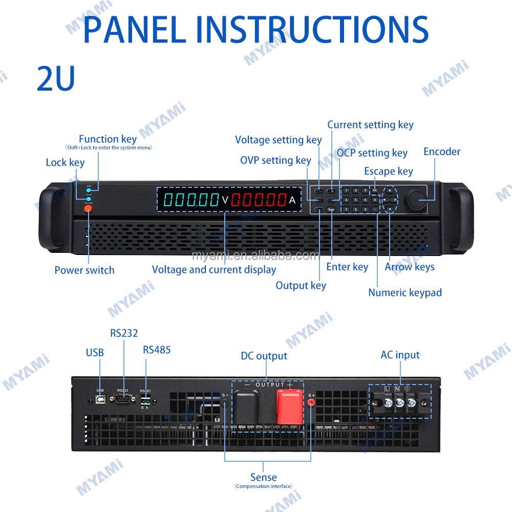 Myami – alimentation cc de lab - Adjustable High Power Dc Lab Power Supply 1500W avis et prix